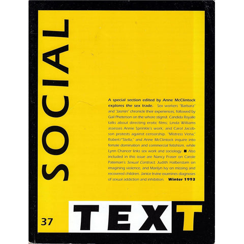 Social Text #37