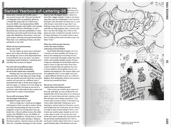 Yearbook of Lettering #01