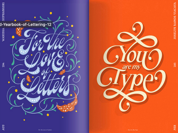 Yearbook of Lettering #01